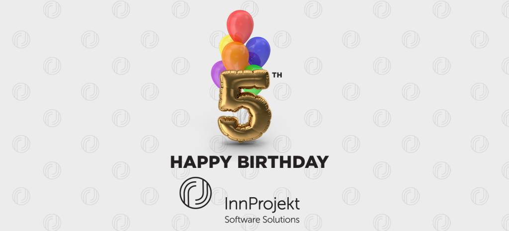Happy 5th birthday InnProjekt Software Solutions for Sports Betting